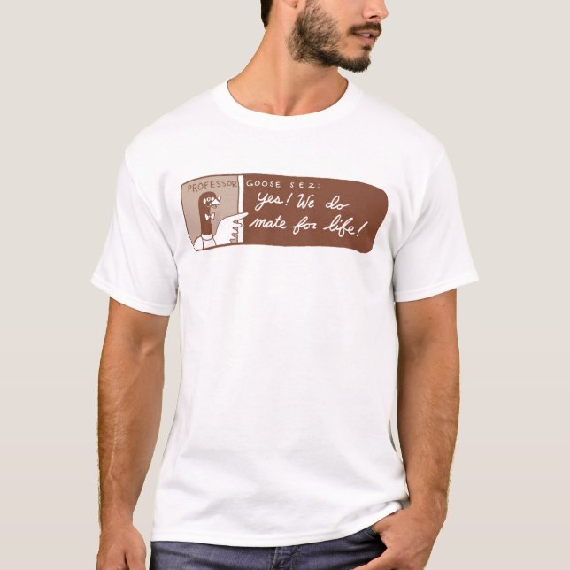 T-shirt Nous joignons pendant la vie ! (Devant)