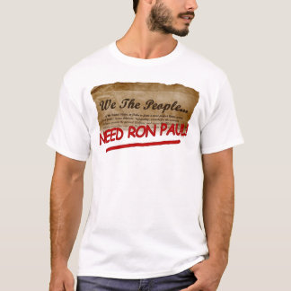 T-shirt nous la copie de Ron Paul de personnes