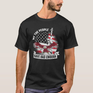 T-shirt Nous, Le Peuple, Avons Assez D'Amérindiens Drôle 4