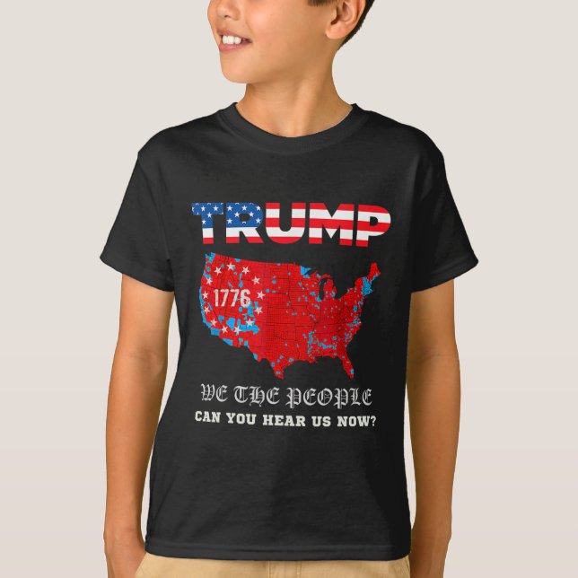 T-shirt Nous, Le Peuple, Avons Parlé De La Carte Des Élect (Devant)