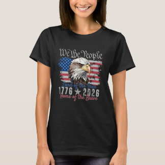 T-shirt Nous Le Peuple Drapeau américain Terre de la Liber