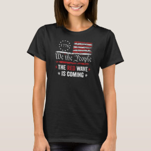 T-shirt Nous Le Peuple La Vague Rouge Provient Élection 20
