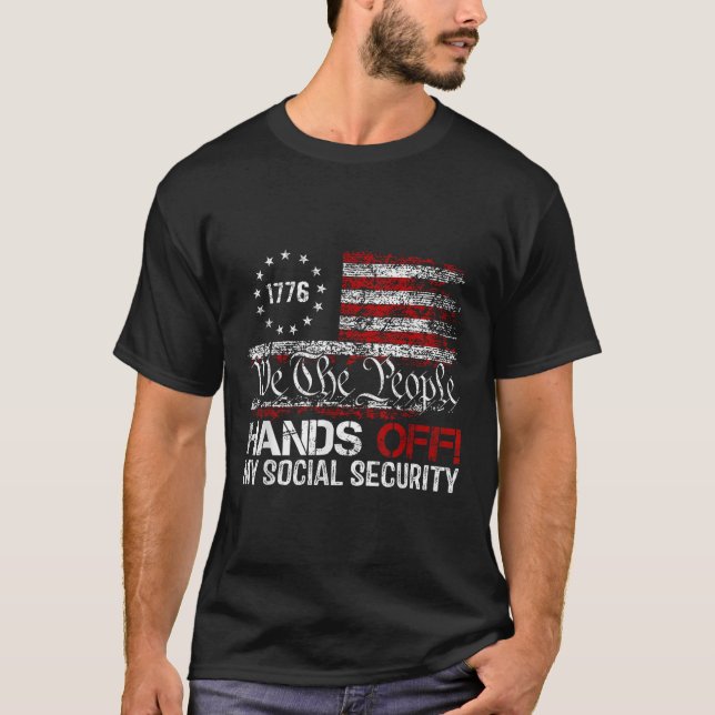 T-shirt Nous, Le Peuple, Maîtrisons Ma Sécurité Sociale Am (Devant)