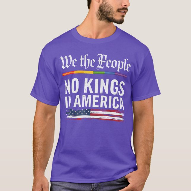 T-shirt Nous Le Peuple Pas De Rois (Devant)