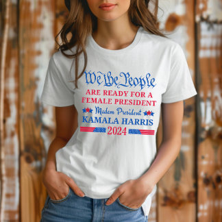 T-shirt Nous le peuple prêt pour Kamala Harris POTUS 2024