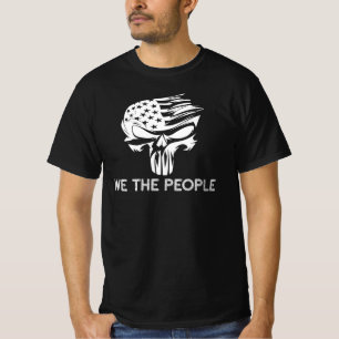 T-shirt Nous le peuple Punisher le crâne