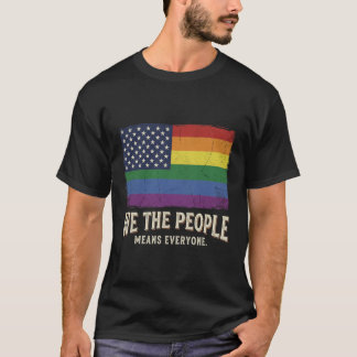 T-shirt Nous Le Peuple Signifie Tout Le Monde
