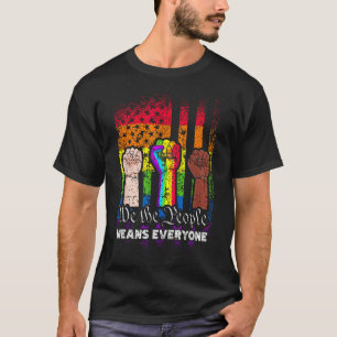 T-shirt Nous Le Peuple Signifie Tout Le Monde Constitution