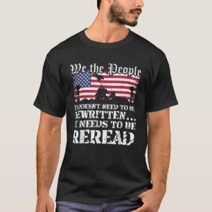 T-shirt Nous, le peuple, sommes en colère, il n'est pas né
