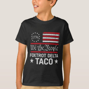 T-shirt Nous Le Peuple Taco Foxtrot Delta Taco 