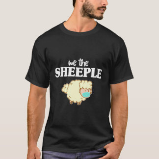 T-shirt Nous Le Sheeple Drôle Masque Visage Sheep Cadeau