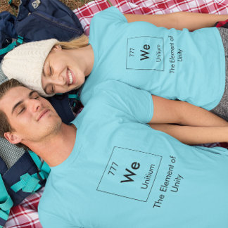 T-shirt Nous, l'élément de l'unité Chemise