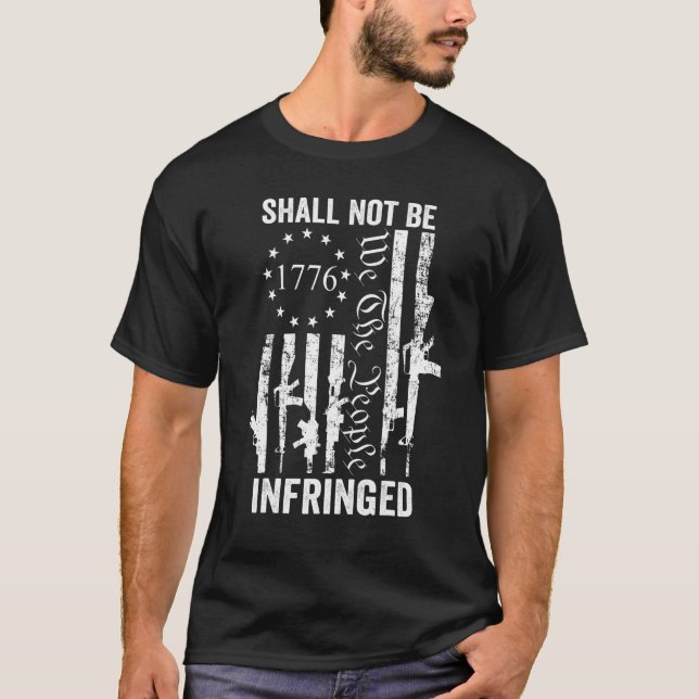 T-shirt Nous Les Gens Ne Devrons Pas Être Violés AR15 Pro  (Devant)