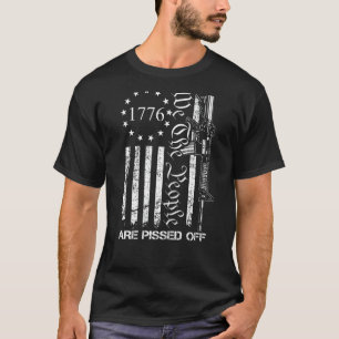 T-shirt Nous, Les Gens, Nous Sommes Fâchés - AR15 Pro Gun