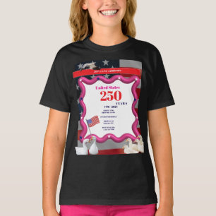T-shirt Nous Les Oies Idiotes 250e Célébration Drôle