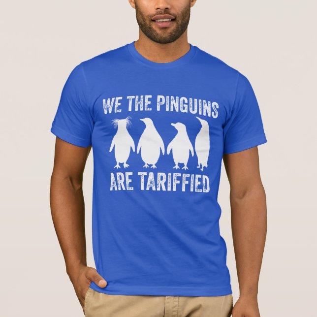T-shirt Nous Les Pingouins Sont Tarifés - Tarifs Des Pingo (Devant)