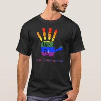 T-shirt Nous logo de l'arc-en-ciel R1