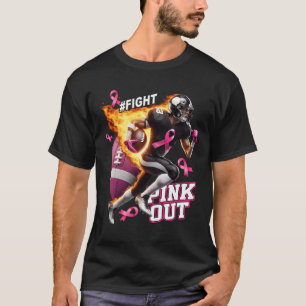 T-shirt Nous luttons contre le cancer du sein Pink Out Foo