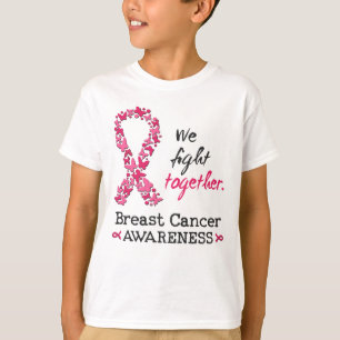 T-shirt Nous luttons ensemble contre le cancer du sein
