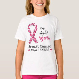 T-shirt Nous luttons ensemble contre le cancer du sein