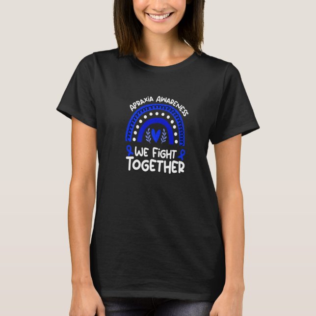 T-shirt Nous Luttons Ensemble pour la Sensibilisation à l' (Devant)