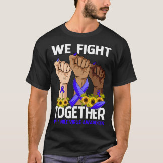 T-shirt Nous luttons ensemble SENSIBILISATION AU VIRUS DU