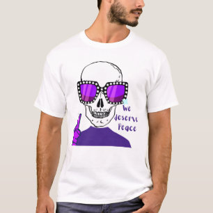 T-SHIRT NOUS MÉRITONS LA PAIX