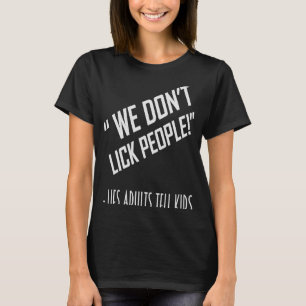 T-shirt NOUS N'AIMONS PAS LES GENS TEE - SHIRTS Papa plais