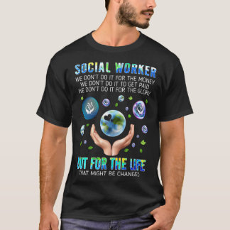 T-shirt Nous ne le faisons pas pour l'argent pour être pay