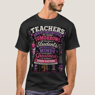 T-SHIRT NOUS NE NOUS CONTENTONS PAS D'ENSEIGNER, NOUS CHAN