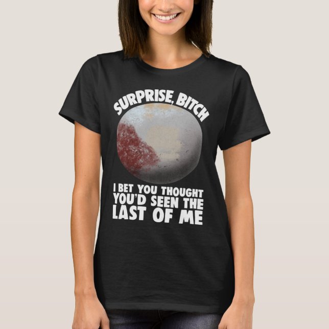 T-shirt Nous ne parlons pas de Pluton Hommes Pluto Système (Devant)
