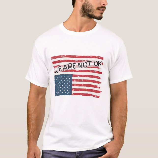 T-shirt Nous Ne Sommes Pas D'Accord (Devant)