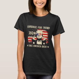 T-shirt Nous ne sommes pas des ordures Votetrump 2024 part