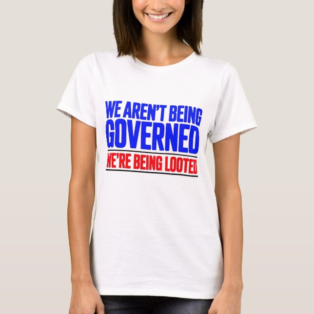 T-shirt Nous ne sommes pas gouvernés (Devant)