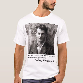 T-shirt "Nous ne sommes pas ici pour profiter d'un