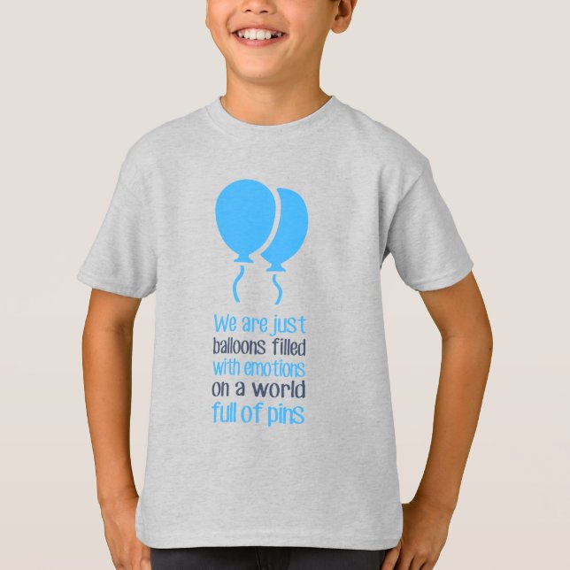 T-shirt Nous ne sommes que des ballons (Devant)