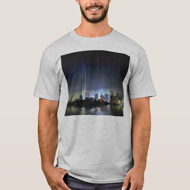 T-shirt Nous n'oublierons jamais….Sept.11, 2001 (Devant)