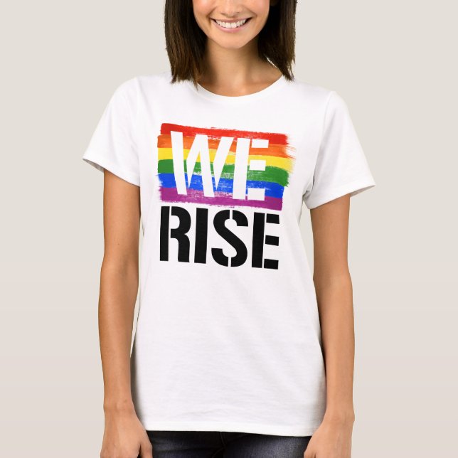 T-shirt Nous nous élevons (Devant)