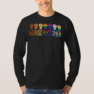 T-shirt Nous Nous Réunissons Lgbt Q Pride Justice sociale