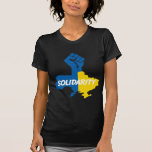 T-shirt Nous nous tenons avec l'Ukraine