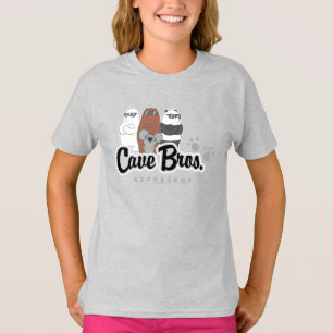 T-shirt Nous Ours Nus - Bros Grotte. Représenter