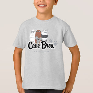 T-shirt Nous Ours Nus - Bros Grotte. Représenter