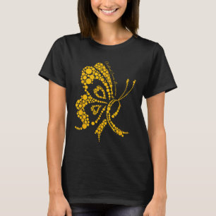T-shirt Nous Portons De L'Or Pour Le Beurre De Sensibilisa