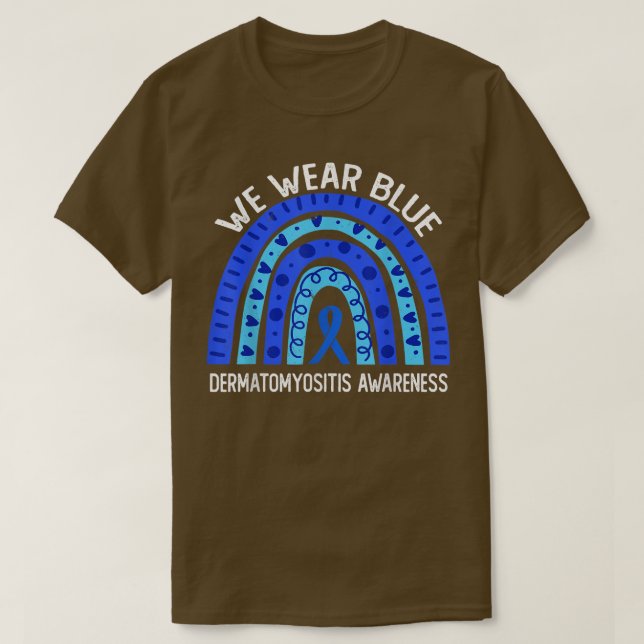 T-shirt Nous Portons Du Bleu Pour La Sensibilisation À La  (Design devant)