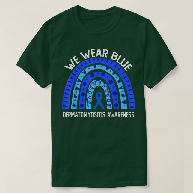 T-shirt Nous Portons Du Bleu Pour La Sensibilisation À La  (Design devant)