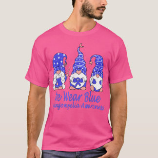 T-shirt Nous Portons Du Bleu Pour La Sensibilisation À La 