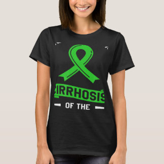 T-shirt Nous Portons Le Vert Pour La Cirrhose De La Sensib