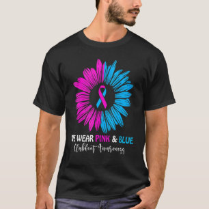 T-shirt Nous Portons Pink & Blue Clubfoot Sensibilisation