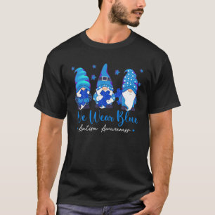 T-shirt Nous Portons Sensibilisation sur l'autisme Bleue D