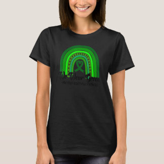 T-shirt Nous Portons Vert Pour La Sensibilisation À La San